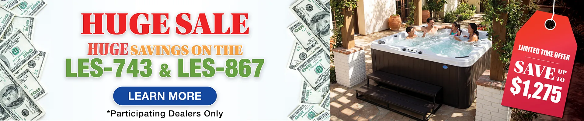 Calspas hot tub being used in a family setting - Watsonville